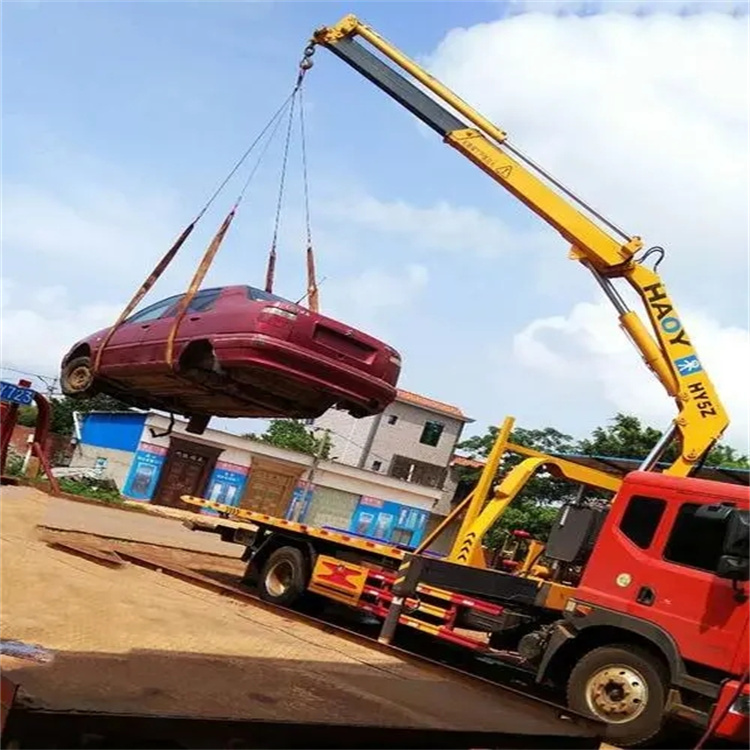 宜春袁州吊车救援小汽车怎么吊